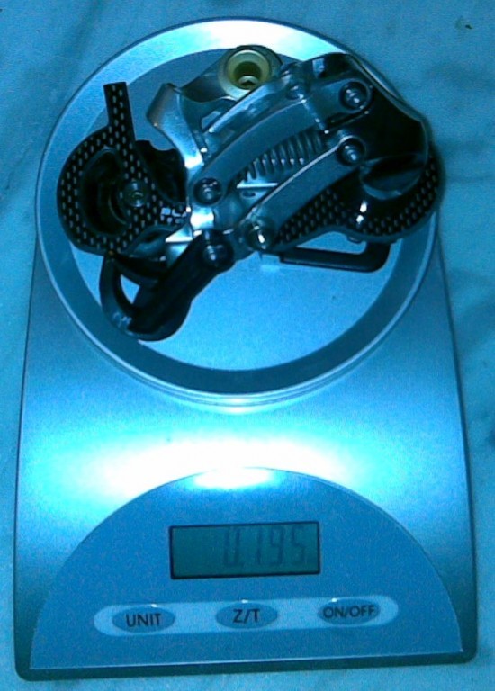 Sram X0 2008 : 195gr