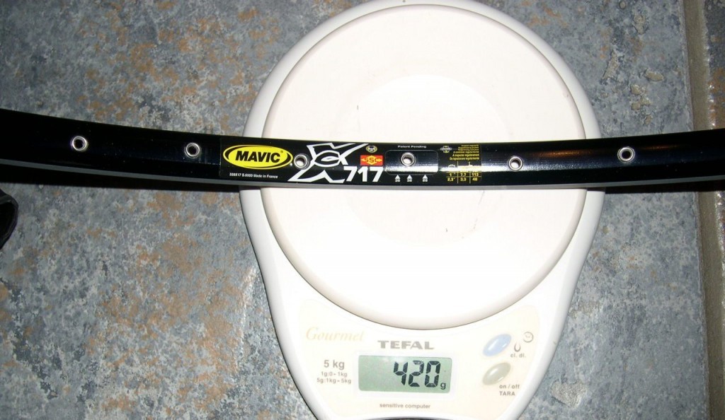 Mavic XC 717 Céramique 2005 : 420gr