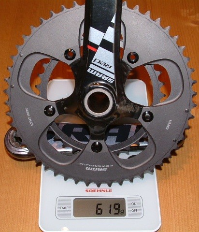 Sram Red 2008 : 619gr