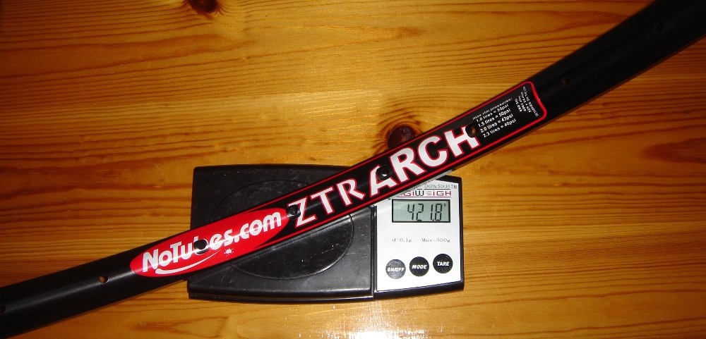 Stan ZTR Arch 2007 : 422gr