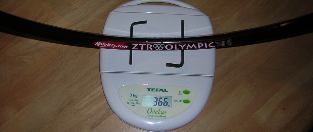Stan ZTR OLYMPIC DISC 2006 : 366gr