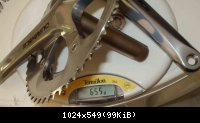 Shimano Dura Ace 7800 2004 : 655gr