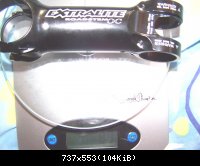 Extralite Roadstem OC 2007 : 89gr