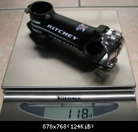 Ritchey WCS 4 axis 2007 : 118gr