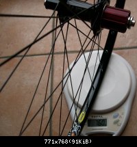 Mavic XC 717 Céramique / Tune Mag190 2005 : 760gr