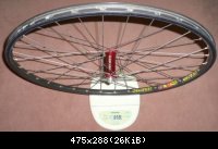 Mavic 217 Céramique / Chris King 2000 : 659gr