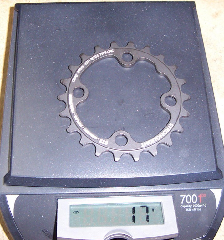 Stronglight CT2 2005 : 17gr