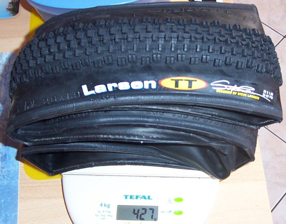 Maxxis Larsen TT 2007 : 427gr