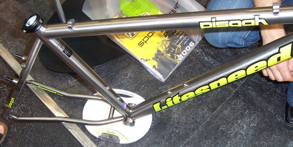 Litespeed Pisgah 2006 : 1586gr