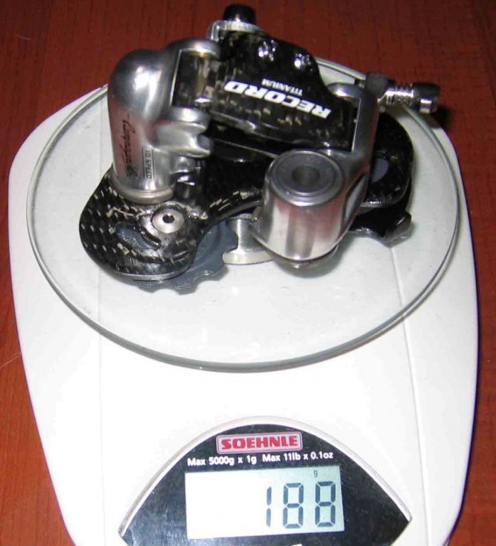 Campagnolo Record 2007 : 188gr