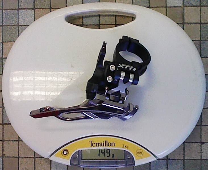 Shimano XTR M990 2007 : 149gr