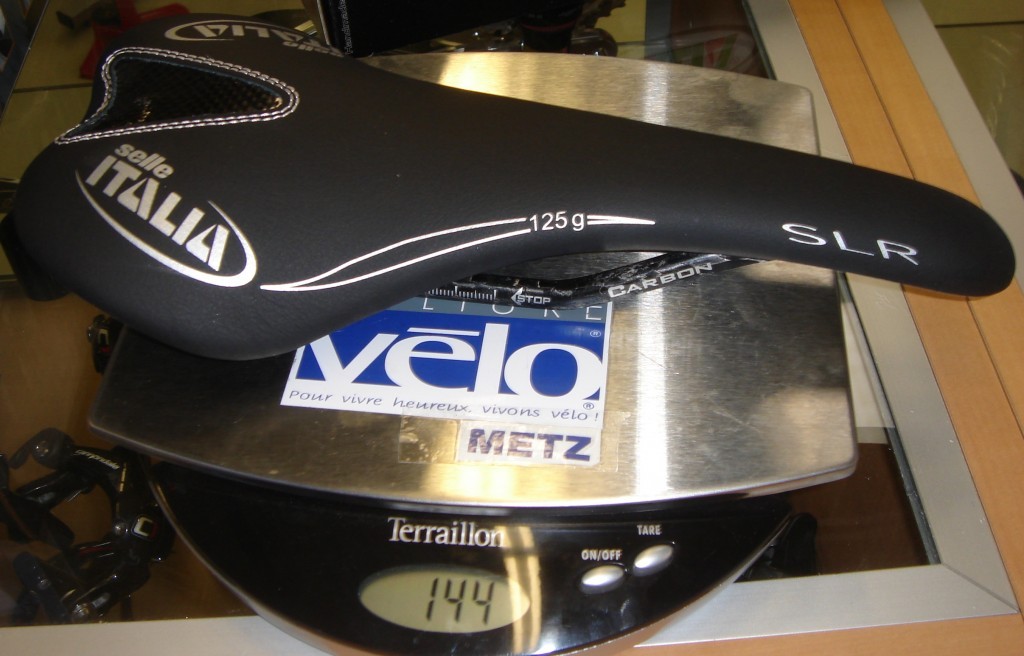 Selle Italia SLR Carbonio 2007 : 144gr