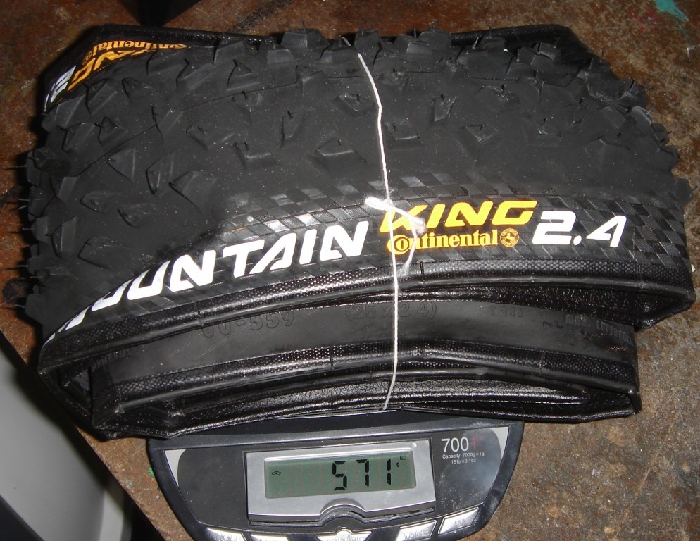Continental Moutain King Supersonic 2008 : 571gr
