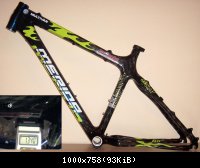 Merida Team FLX-D carbone 2007 : 1320gr