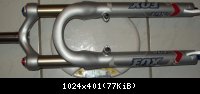 Fox F100X 2005 : 1714gr