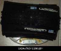 Nokian NBX Lite 2005 : 587gr