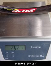 Zipp 250 2005 : 262gr